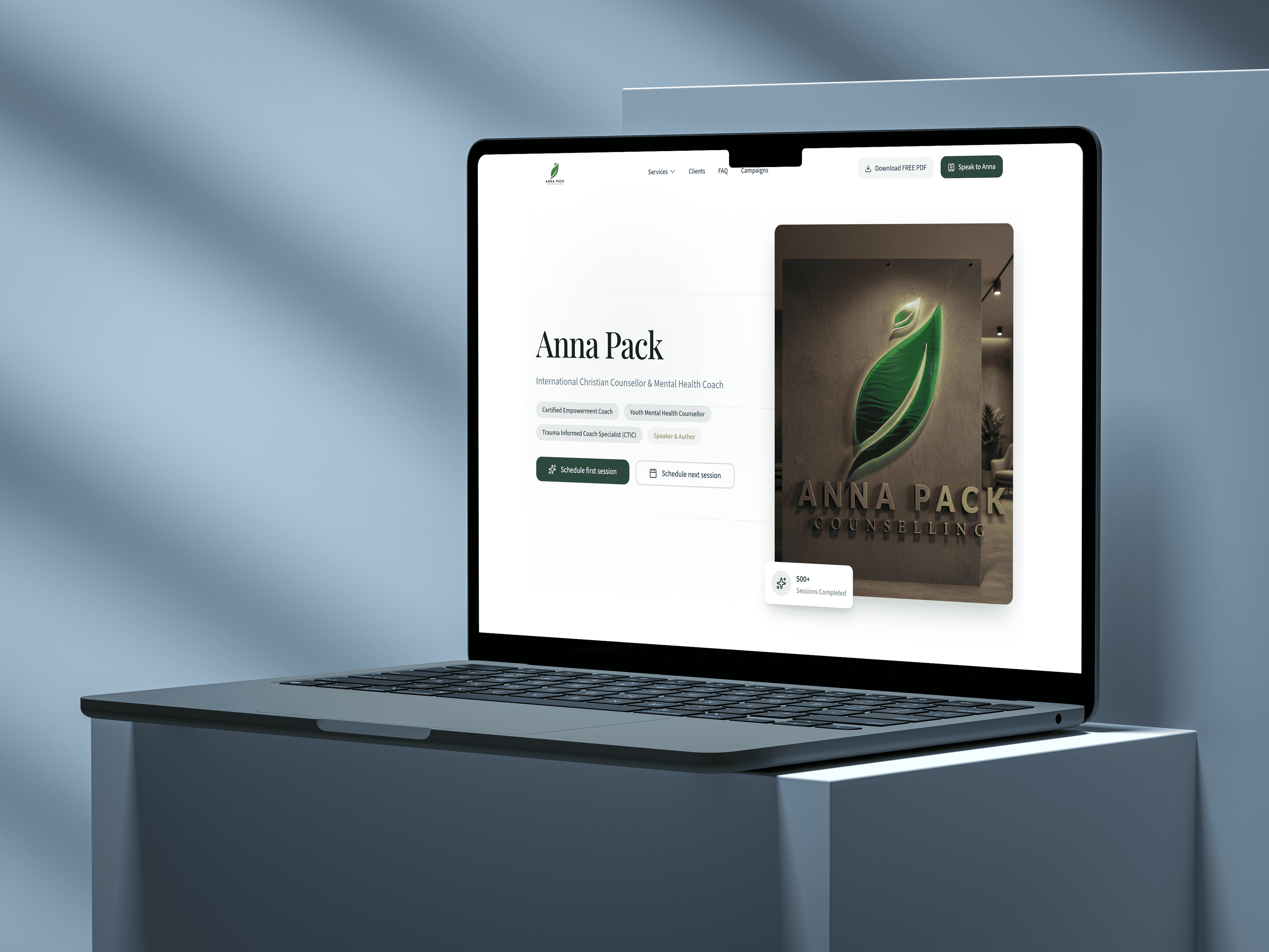Website von Anna Pack | Trauma-Informed Coach