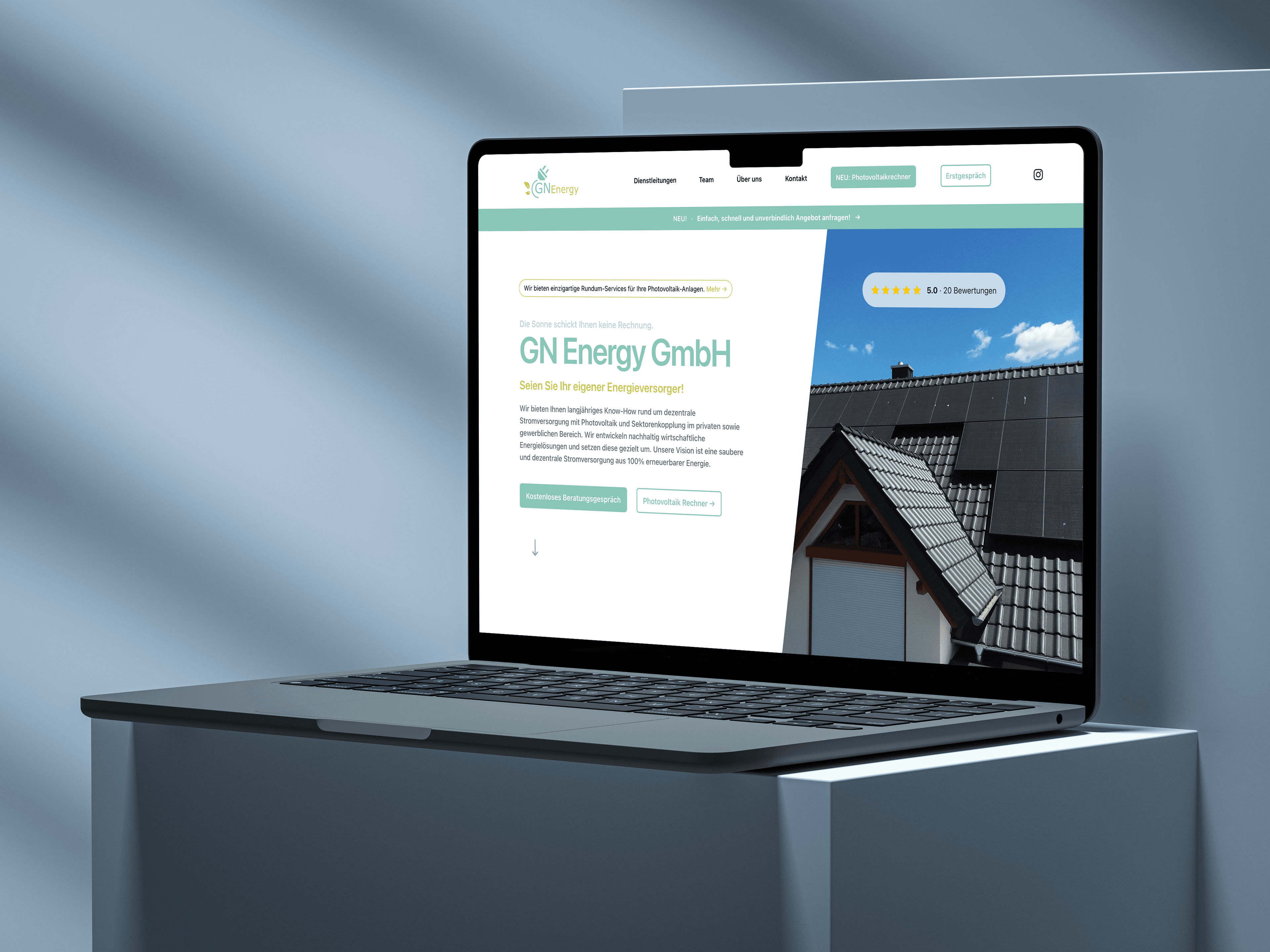 Website von GN Energy