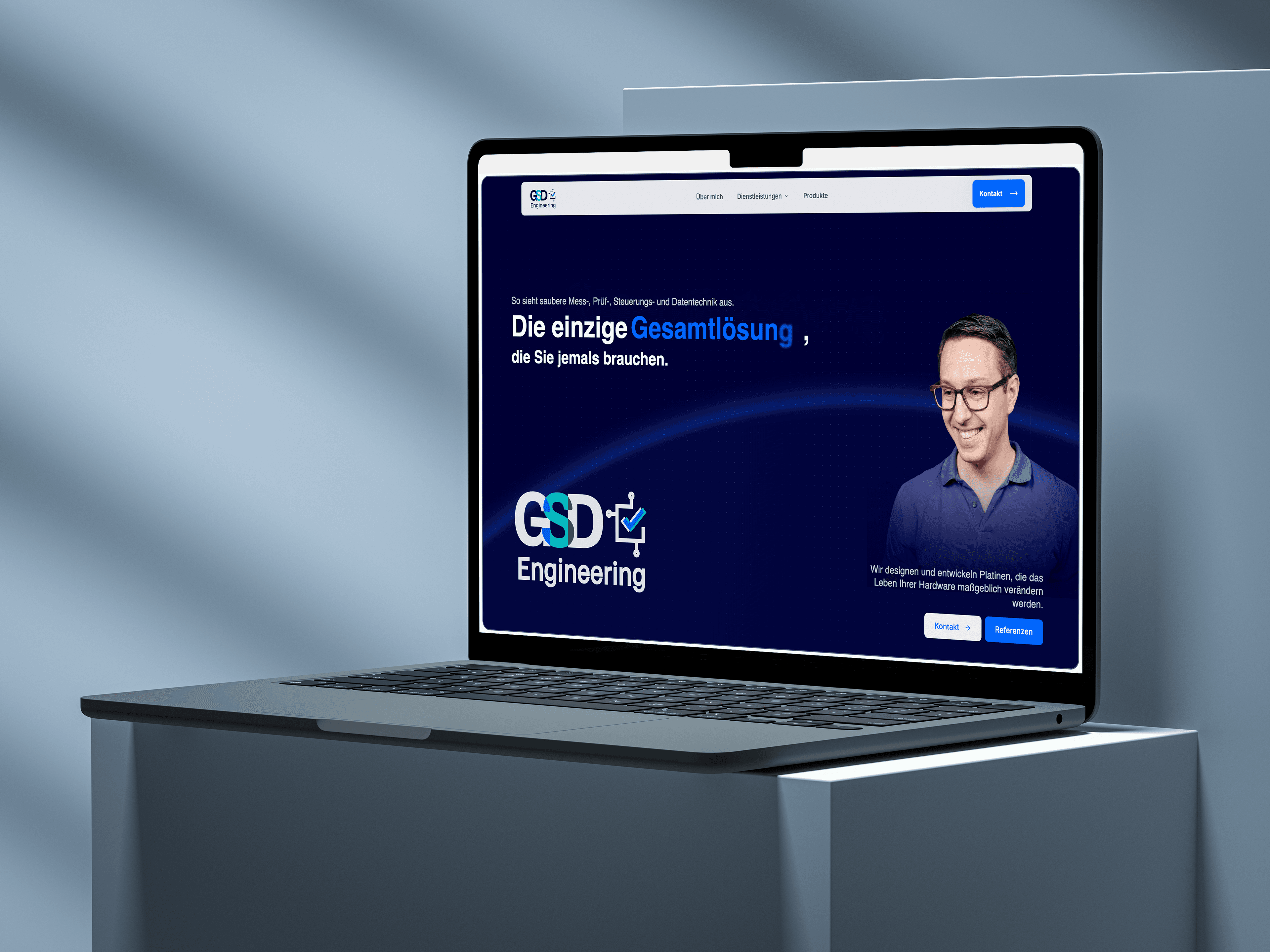 Website von GSD Engineering GmbH