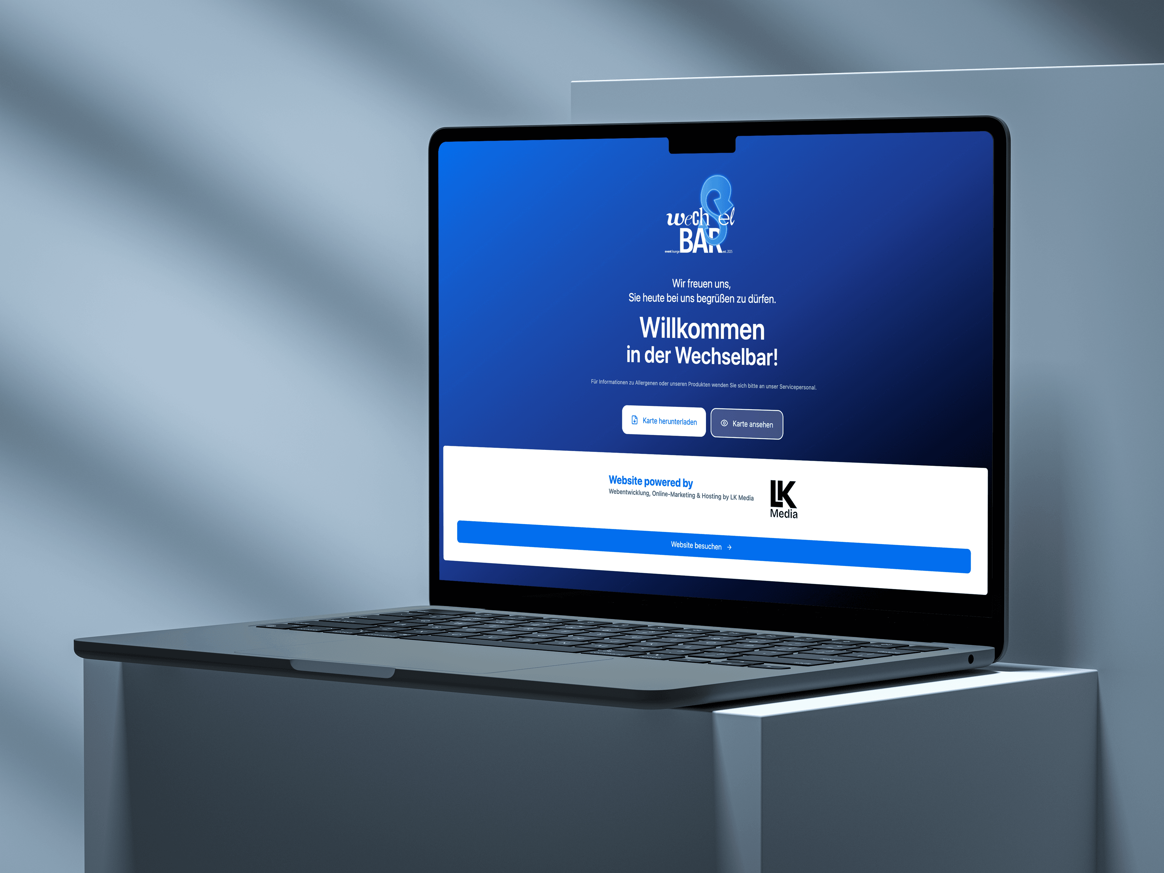 Website von Wechselbar Hof