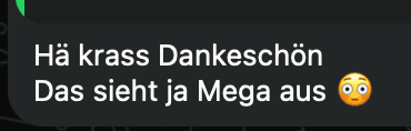 Nachricht von Batista Eats